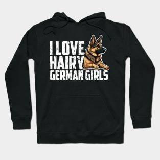 Cool Vintage German Shepherd Art For Men Women German Shepherd Lover Hoodie